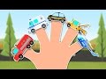 Emergency Vehicles Finger Family | 40 mins non stop compilation for kids