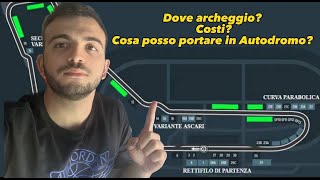 GP MONZA 2023:  LA GUIDA COMPLETA! Parcheggi, costi, mappa e cosa portare in AUTODROMO!