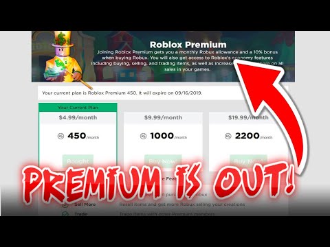 Download Roblox Premium Is Out - robux premium