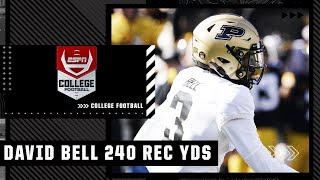 Purdue’s David Bell has 240 RECEIVING YDS vs. Iowa | Full Game Highlights