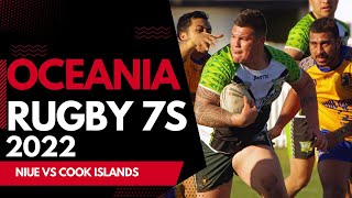 Cook Islands vs Niue (Oceania Rugby 7's Challenge 2022)