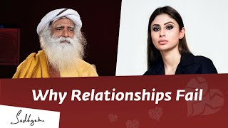 Why Relationships Fail  Mouni Roy Asks Sadhguru