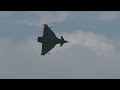 eurofighter typhoon aggressive demo show