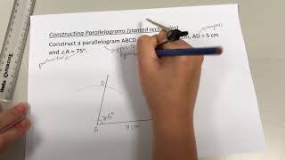 Constructing Parallelograms