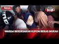 Warga Berdesakan dan Berebut Kupon Beras Murah - iNews Sore 07/03