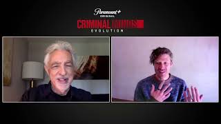 Criminal Minds: Evolution Interviews - Joe Mantegna \u0026 Zach Gilford Part 1