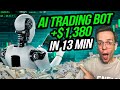 BINARY OPTIONS | +$1,380 EARNED WITH CHAT GPT TRADES | AI BOT FOR TRADING