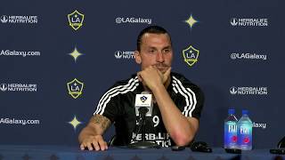FULL PRESS CONFERENCE: Zlatan Ibrahimovic after hat trick performance in LA Galaxy win over LAFC