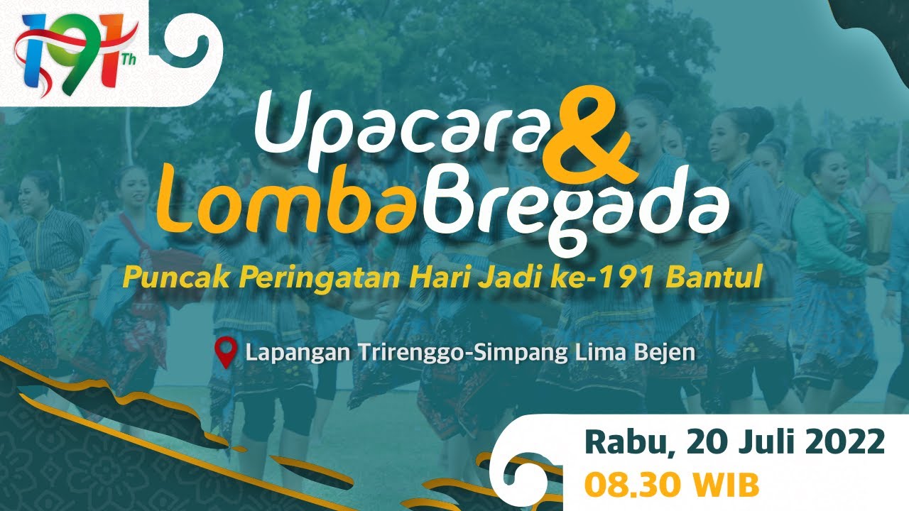 Upacara Dan Lomba Bregada Puncak Peringatan Hari Jadi Ke-191 Kabupaten ...