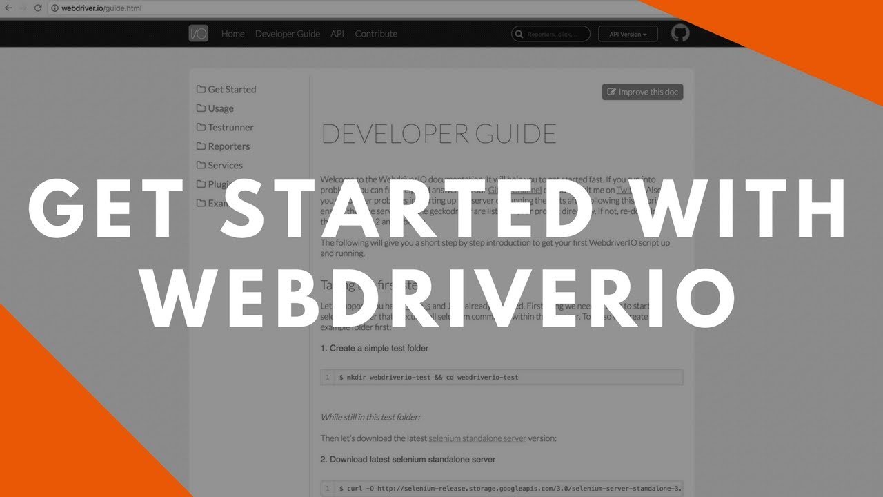 Get Started With Webdriverio Webdriverio Wednesdays Youtube