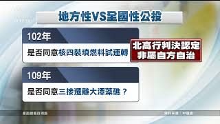 基隆補正通過四接公投  中選會：非屬地方自治事項｜20230401 公視晚間新聞