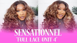 Sensationnel Bare Lace Glueless Human Hair Blend Full Lace Wig - FULL LACE UNIT 4 |EBONYLINE.COM