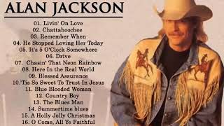 Alan Jackson Greatest Hits Playlist 2020 - Best Old Country Songs Collection 2020