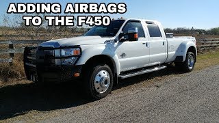 The Ford F450 gets a BIG Upgrade! Air Lift Airbags