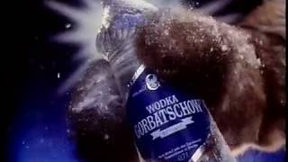 Wodka Gorbatschow Werbung 1989