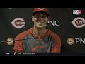 Tyler Stephenson is all smiles after homering in first Major League at-bat | REDS-CUBS POSTGAME