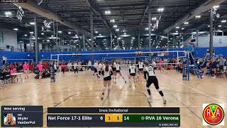 RVA 16 Verona vs. Net Force 17-1 Elite (2025.01.25)