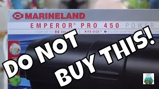 🔥 FIRE! Marineland Emperor Pro 450 🔥