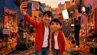 Coco Actors Meet Their Animated Characters 💀🎸 Behind the Scenes
