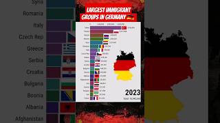 LARGEST IMMIGRANT GROUPS IN GERMANY #shorts #germany #immigration