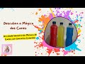 Descubra a Mágica das Cores: Atividade Sensorial de Mistura de Cores com Garrafas Coloridas!