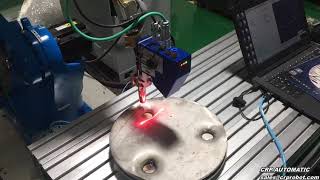 CROBOTP robot Shaped laser tracking