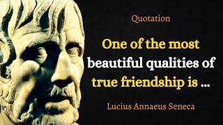 Wise Seneca Quotes on Love & Life (STOICISM)