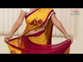 how to wear saree perfectly step by step diy saree draping