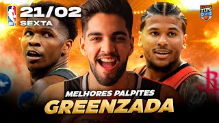 PALPITES DA NBA PARA HOJE 21 02 2025 (SEXTA-FEIRA) + BILHETE PRONTO