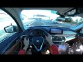 2021 bmw 520i g30 limousine sedan 184 ps top speed autobahn drive pov