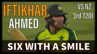 Iftikhar Ahmed Six with a Smile | Iftikhar Ahmed Batting | Iftikhar Ahmed vs New Zealand | Pak vs NZ