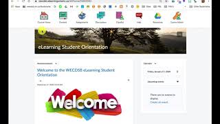 WECDSB eLearning Orientation