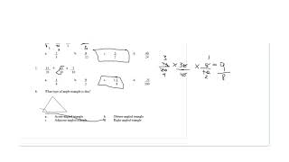 JDF math ENTRANCE TEST | part 2