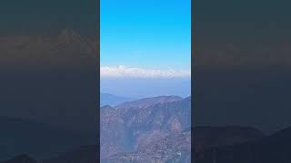 Nainital Himalaya Darshan || jay bhole nath || Nainital view Uttrakhand #ytshorts #shorts #bholenath