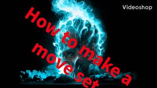 BWE how to make a move set for wrestling