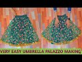 easy way of umbrella cutting | party wear umbrella cutting design | latest umbrella cutting tricks