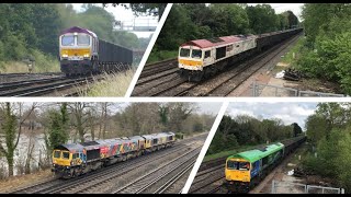 GBRF Celebrity Class 66s Compilation 2023