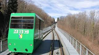 Standseilbahn 1305.01 Cossonay Bergfahrt 2020 - Funiculaire