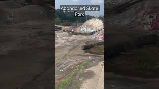 Abandoned skate park in New Jersey #Abandoned #Ruins #Adventure #Exploring #Skateboarding