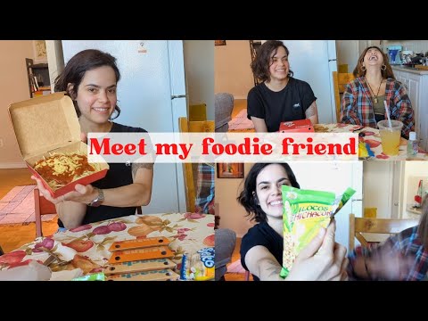 My Brazilian Friend Tries Filipino Food/snacks - YouTube