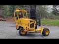 2013 sellick stm truck mounted forklift