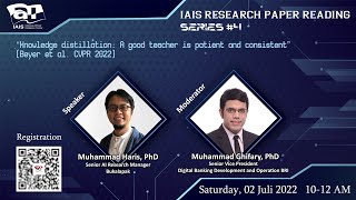 Bedah Paper Series #4 IAIS - Knowledge distillation: A good teacher is patient and consistent