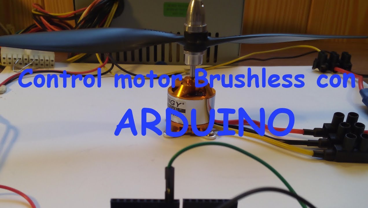 Control Motor Brushless Con Arduino - YouTube