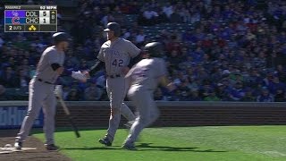 COL@CHC: LeMahieu picks up RBI on fielder's choice