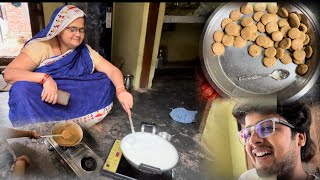 ओसान मैया / दुरदुरिया  की तैयारी | Family vlog  ❤️