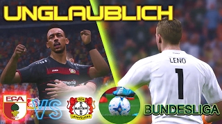 AUGSBURG VS BAYERN LEVERKUSEN || GAME PLAY  || BUNDESLIGA || PES 2017 Gameplay PC