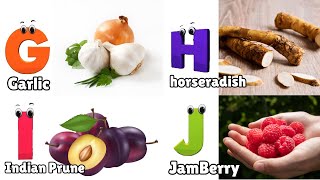 Vegetables ABC Song | Learn English Alphabet Letters | Phonics for Kids