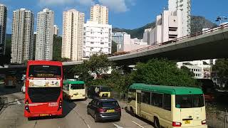 Hong Kong Bus KMB 九龍巴士 AVBWU27 @ 89C Volvo B9TL 觀塘（翠屏道） 恆安