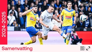 Samenvatting KVC Westerlo - Club Brugge | 2024-2025