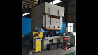 China JH25 double point Power press machine metal auto punching machine line